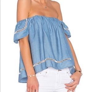 Lovers + Friends Life's A Beach Top in Ocean